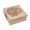 Resting Medusa with Rose Square Rubber Stamp for Stamping Crafting